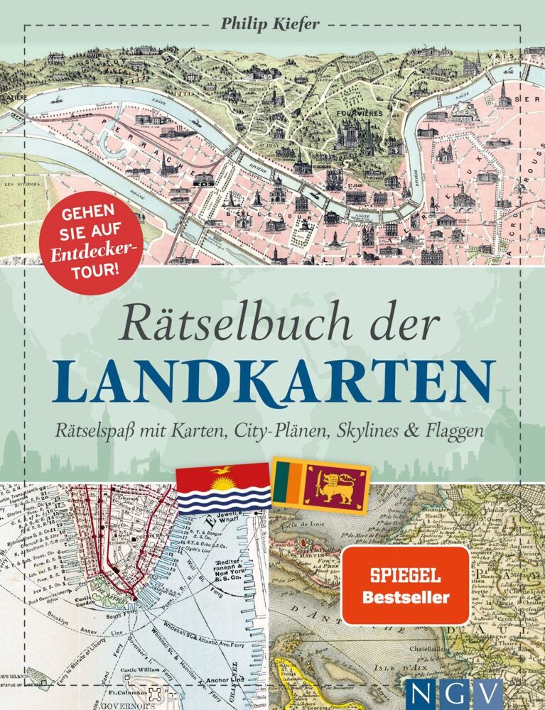 Rätselbuch der Landkarten (Philip Kiefer)
