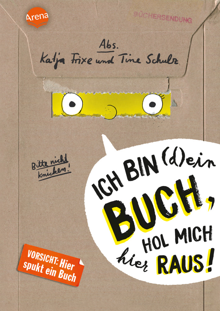 Ich bin (d)ein Buch, hol mich hier raus! (1). Vorsicht: Hier spukt ein Buch (Katja Frixe)