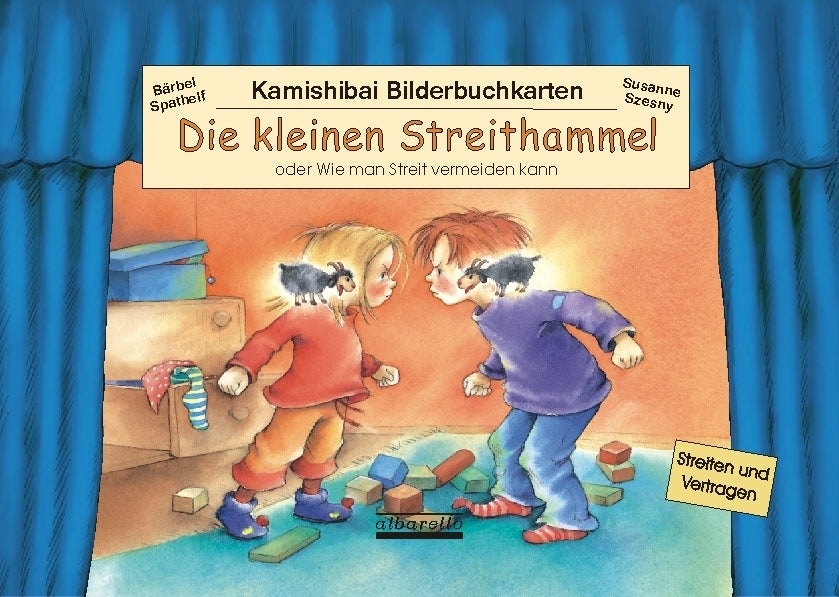 Die kleinen Streithammel, Kamishibai-Bilderbuch-Karten (Bärbel Spathelf)
