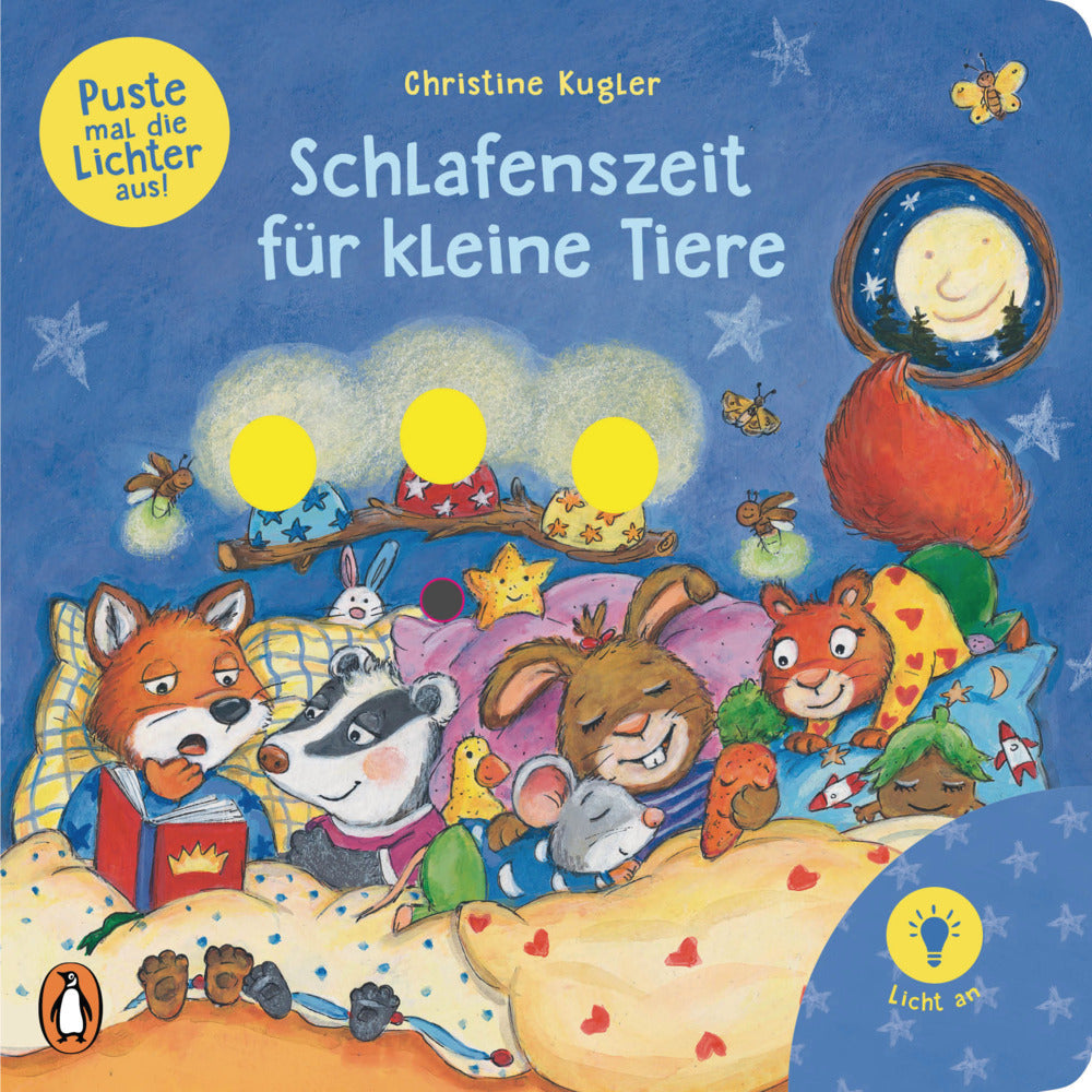 Puste mal die Lichter aus! - Schlafenszeit für kleine Tiere (Christine Kugler)