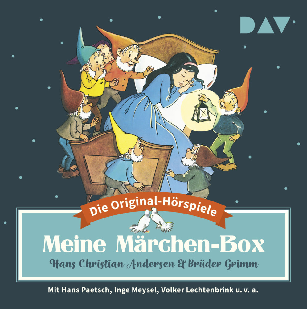 Meine Märchen-Box - Die 34 schönsten Märchen-Hörspiele, 6 Audio-CD (Jacob Grimm)