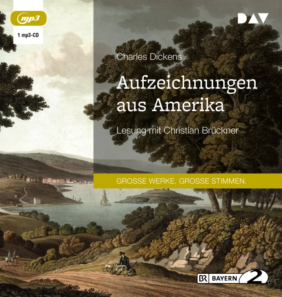 Aufzeichnungen aus Amerika, 1 Audio-CD, 1 MP3 (Charles Dickens)