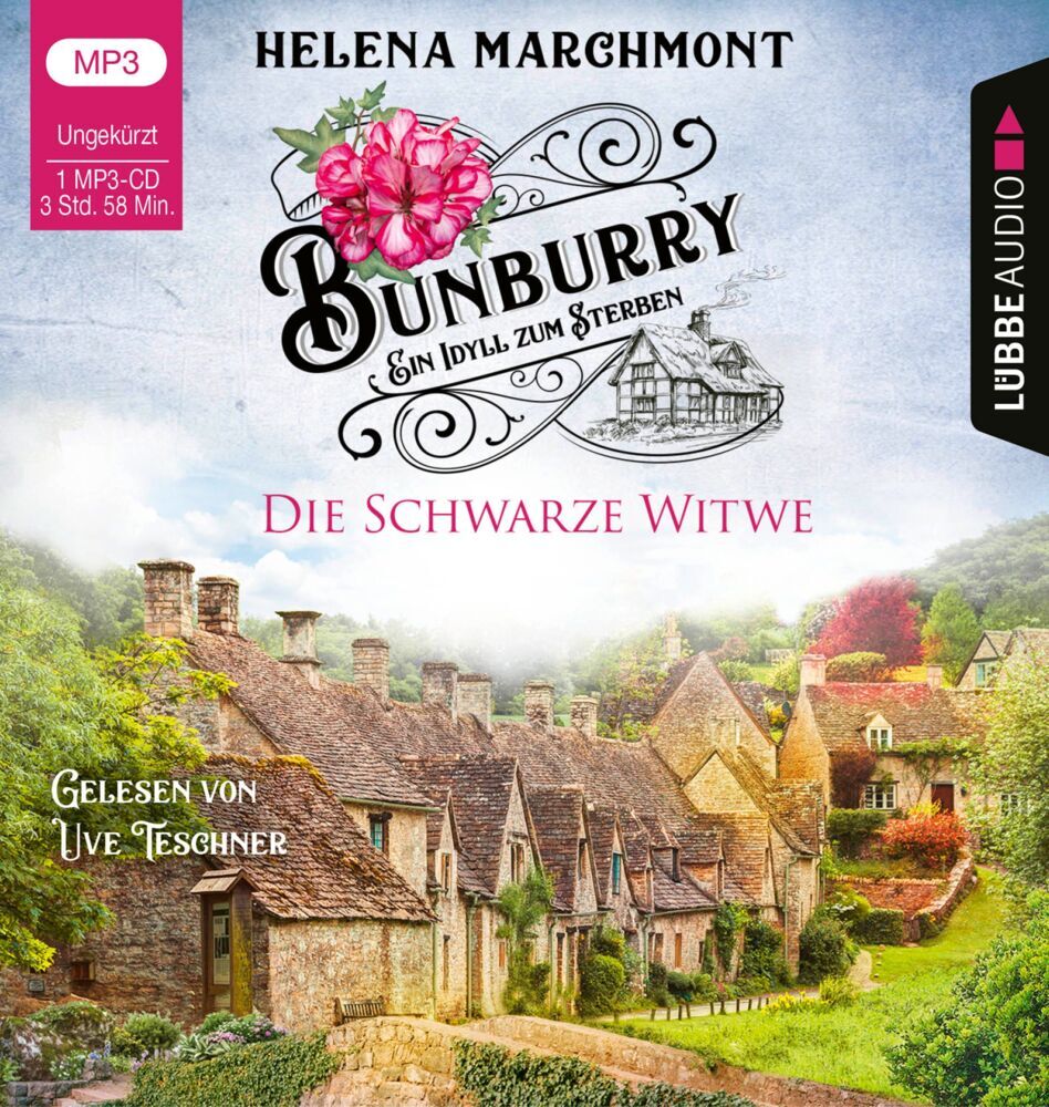 Bunburry - Die Schwarze Witwe, 1 Audio-CD, 1 MP3 (Helena Marchmont)