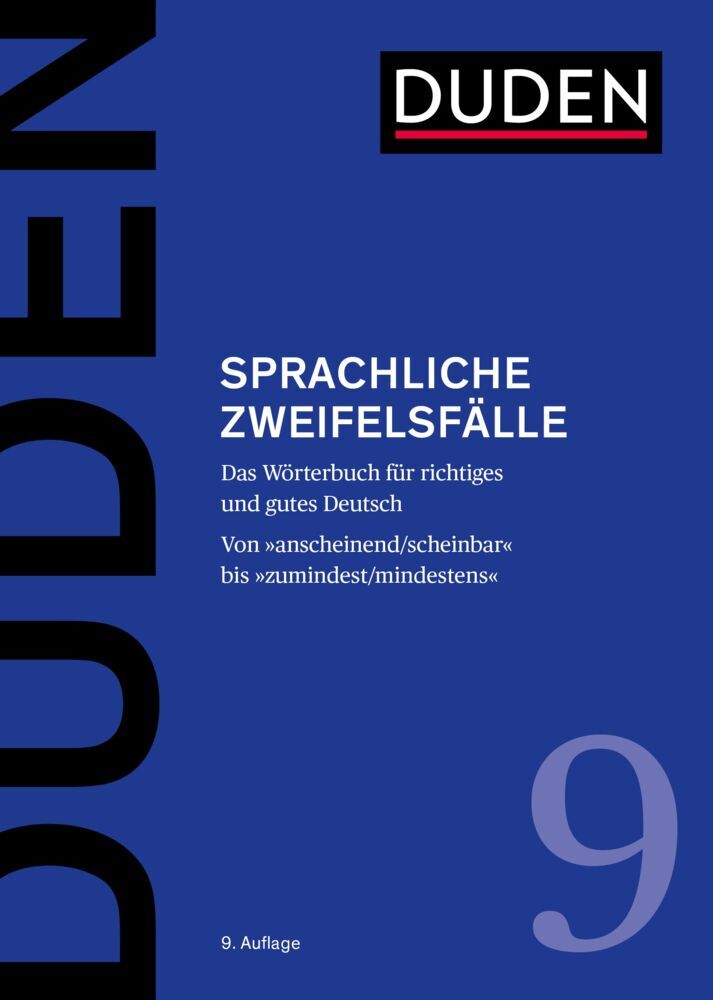 Duden - Sprachliche Zweifelsfälle (Mathilde Hennig)
