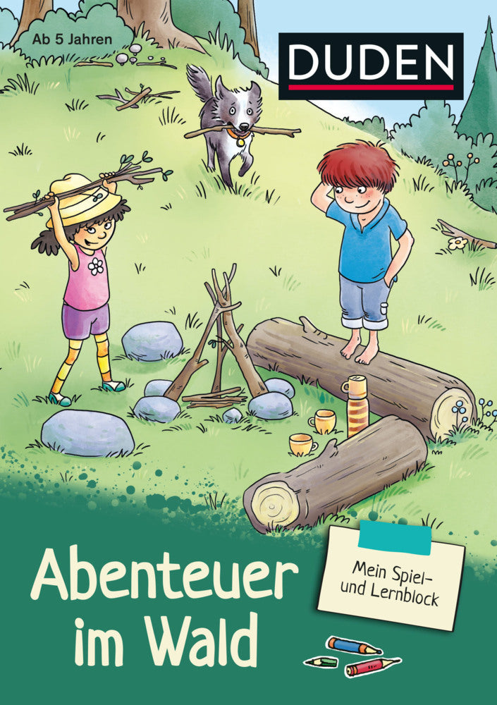 Mein Spiel- und Lernblock 1 - Abenteuer im Wald (Marion Krause)