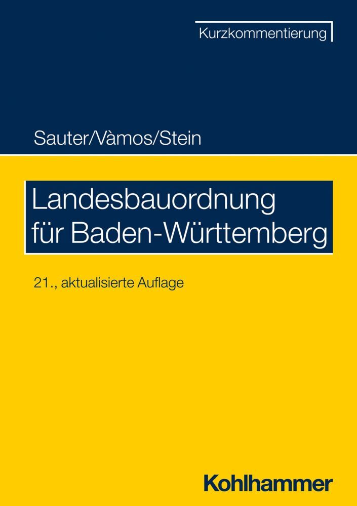 Landesbauordnung für Baden-Württemberg (Helmut Sauter)