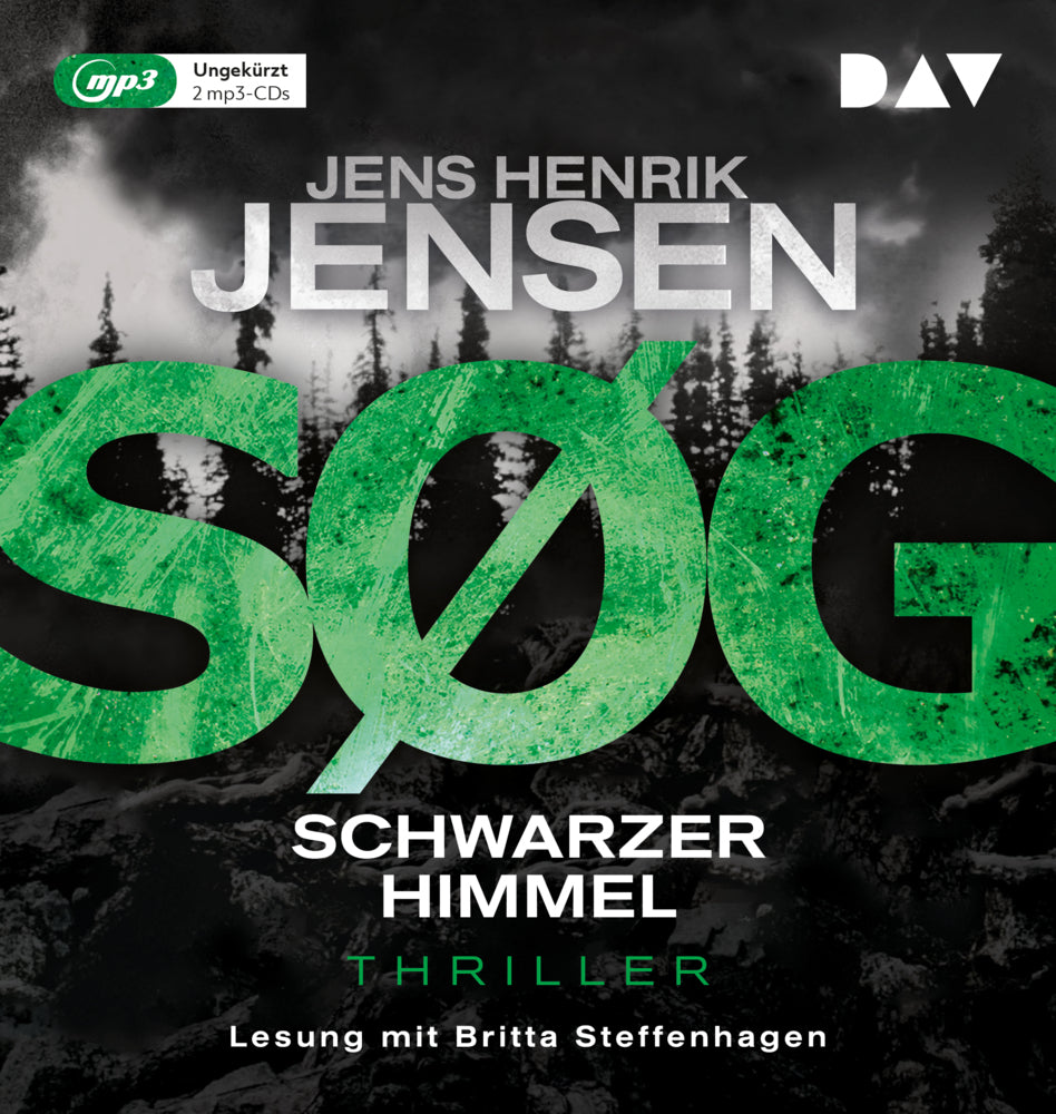 SØG. Schwarzer Himmel. Ein Nina-Portland-Thriller (Teil 2), 2 Audio-CD, 2 MP3 (Jens Henrik Jensen)