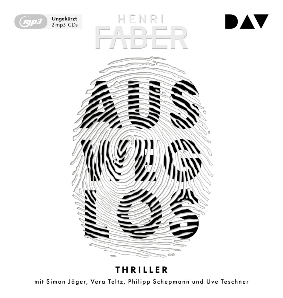 Ausweglos, 2 Audio-CD, 2 MP3 (Henri Faber)