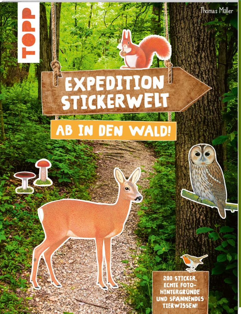 Expedition Stickerwelt - Ab in den Wald! (Thomas Müller)