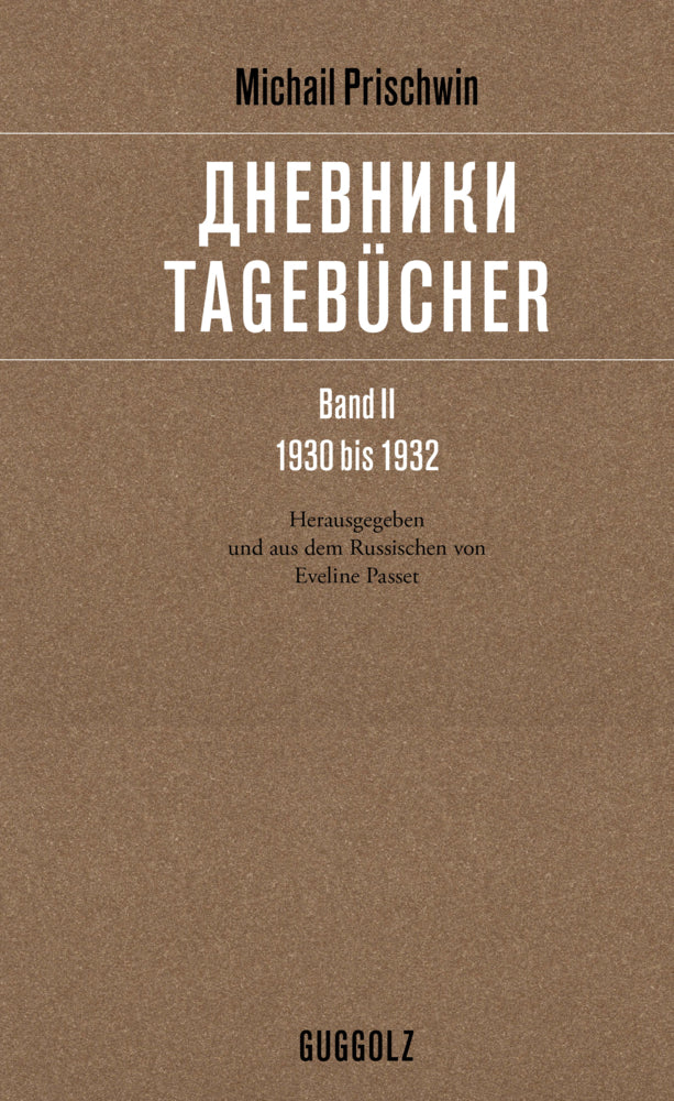 Tagebücher - , 4 Teile (Michail Prischwin)