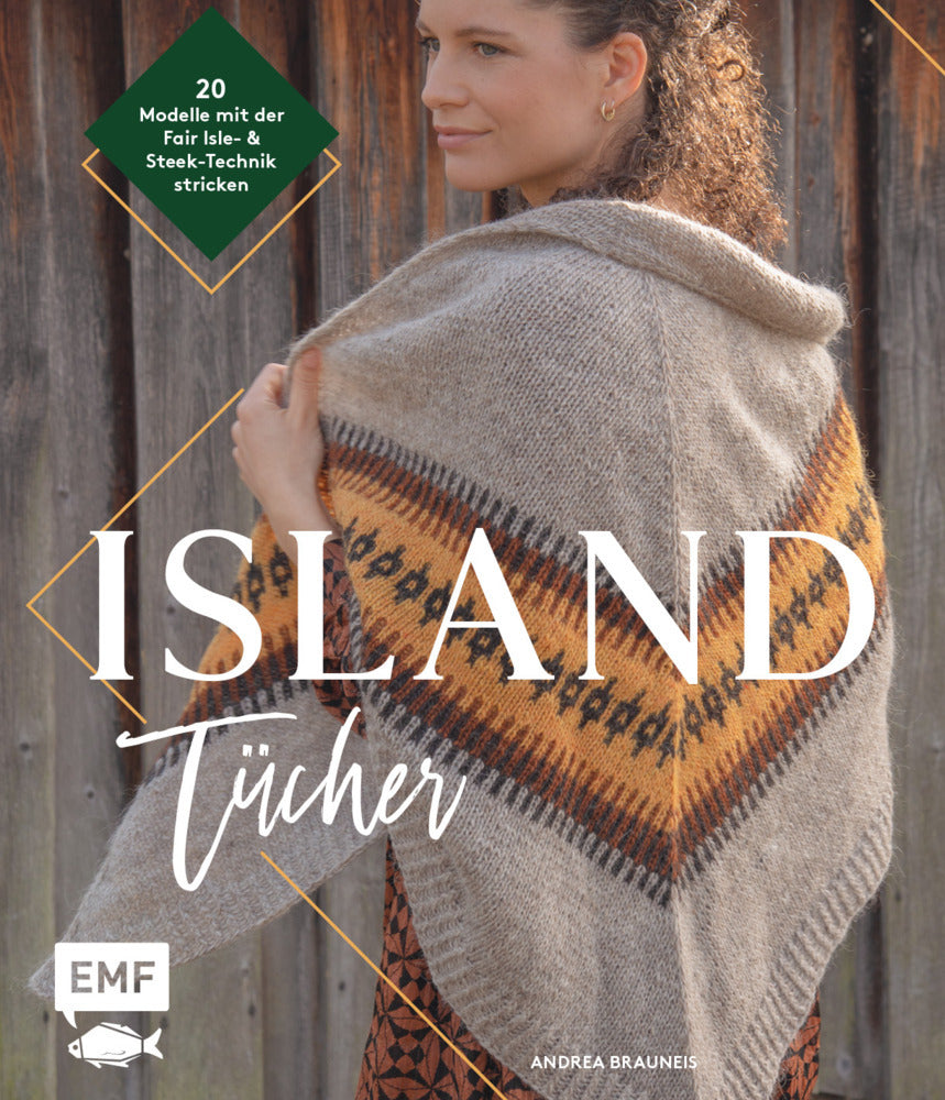 Island-Tücher stricken (Andrea Brauneis)