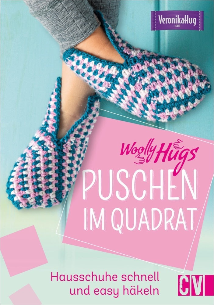 Woolly Hugs Puschen im Quadrat (Veronika Hug)