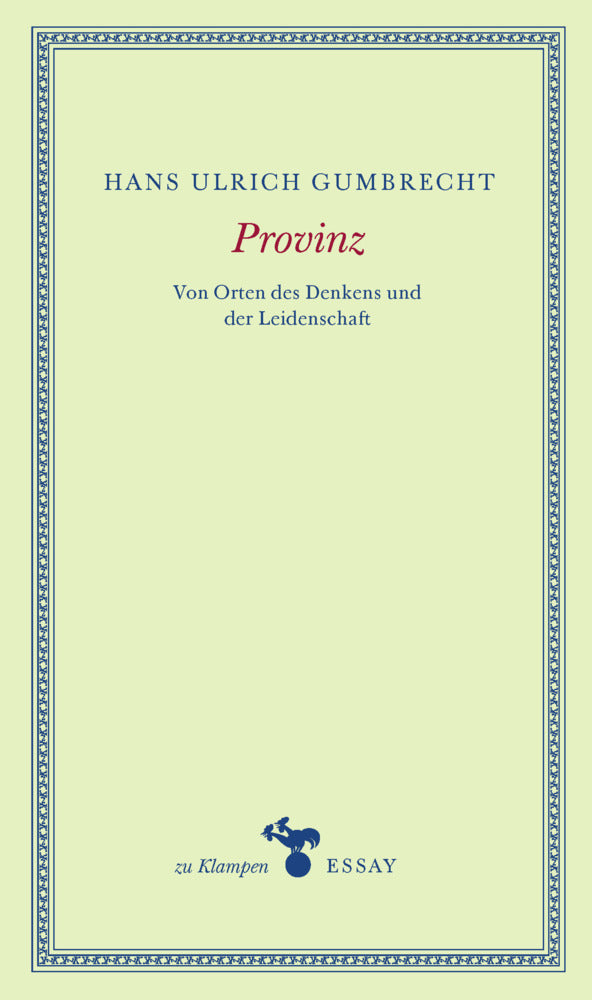 Provinz (Hans Ulrich Gumbrecht)