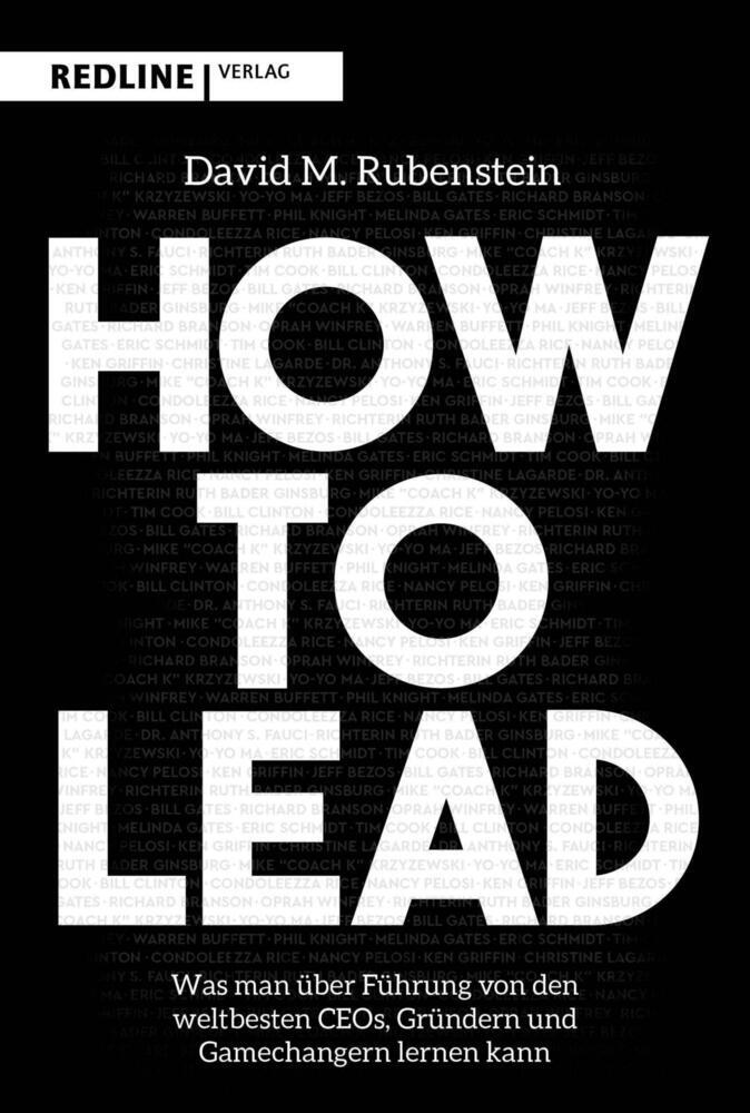 How to lead (David Rubenstein)