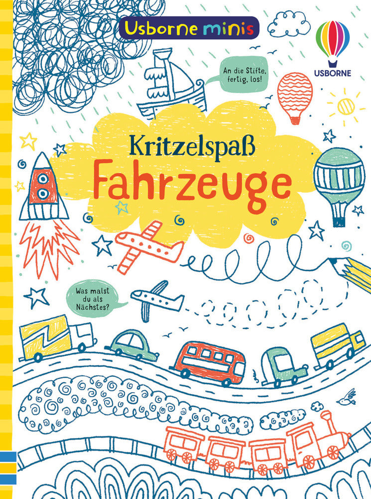Usborne Minis: Kritzelspaß Fahrzeuge (Simon Tudhope)