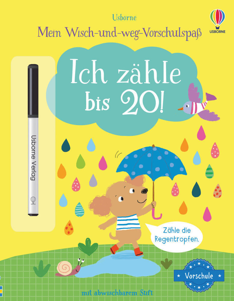 Mein Wisch-und-weg-Vorschulspaß: Ich zähle bis 20! (Jessica Greenwell)
