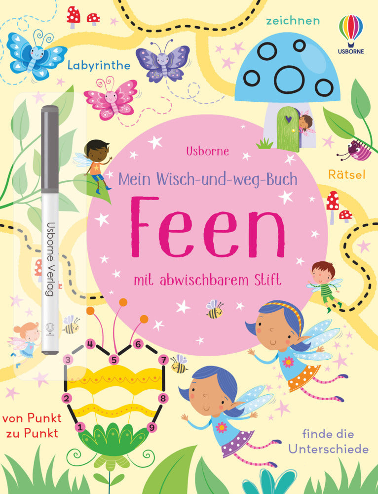 Mein Wisch-und-weg-Buch: Feen (Kirsteen Robson)