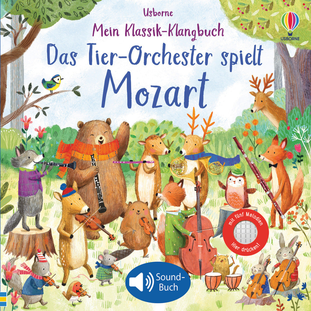 Mein Klassik-Klangbuch: Das Tier-Orchester spielt Mozart (Sam Taplin)
