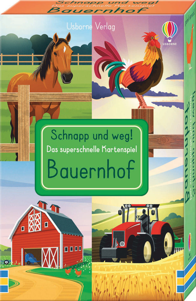 Schnapp und weg! Das superschnelle Kartenspiel: Bauernhof (Lucy Bowman)