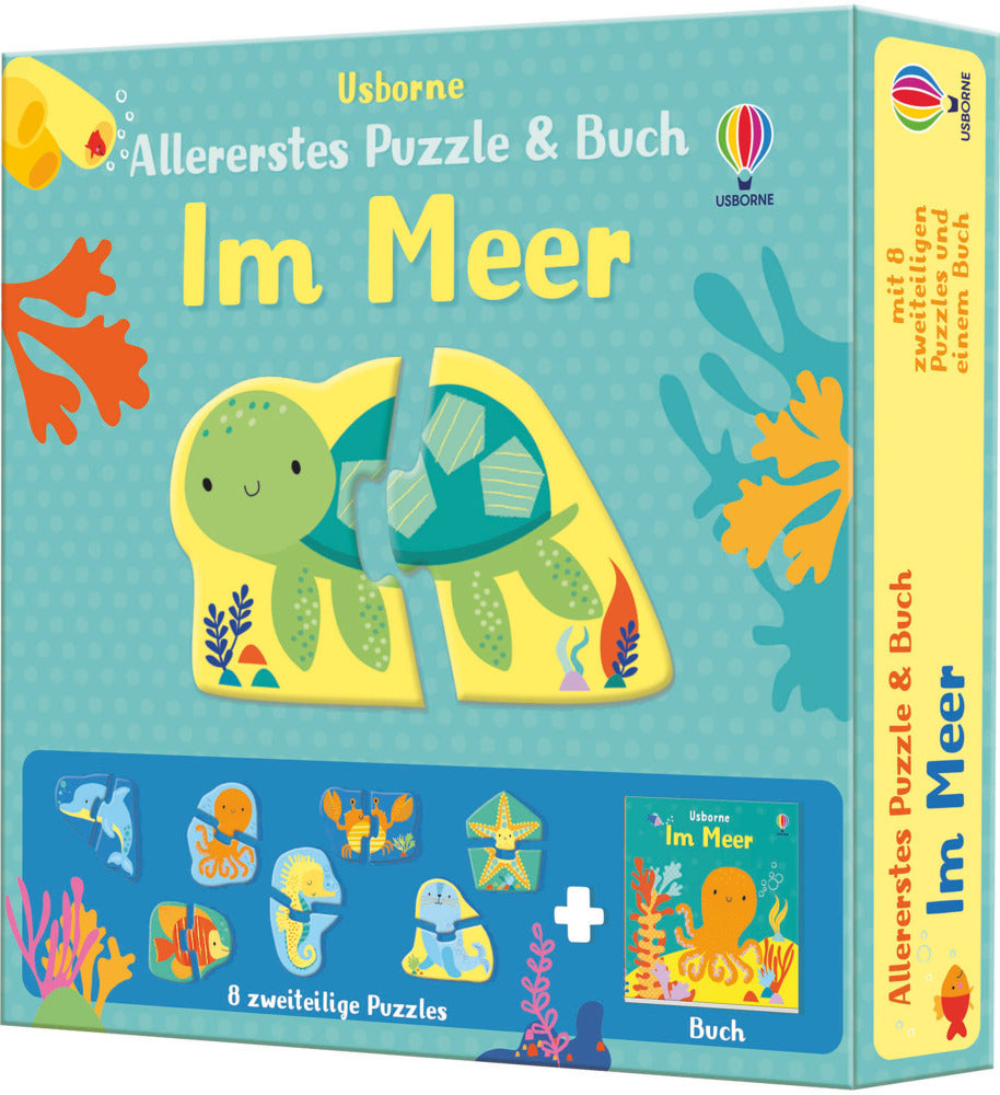 Allererstes Puzzle & Buch: Im Meer (Matthew Oldham)