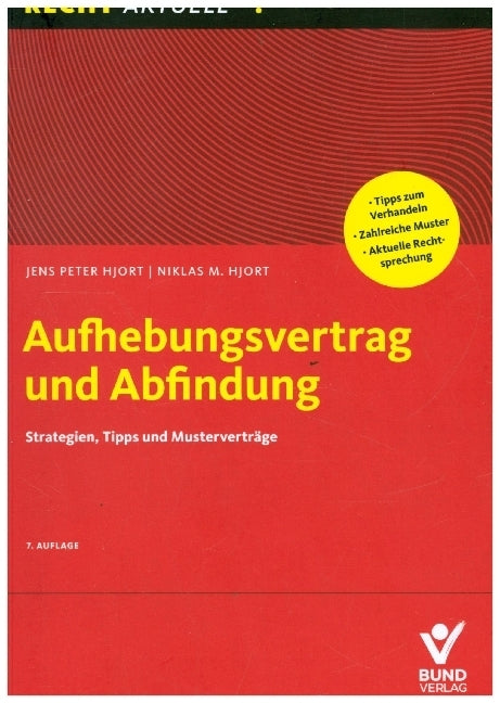 Aufhebungsvertrag und Abfindung (Jens Peter Hjort)