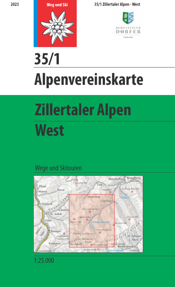 Zillertaler Alpen - West (Deutscher Alpenverein)