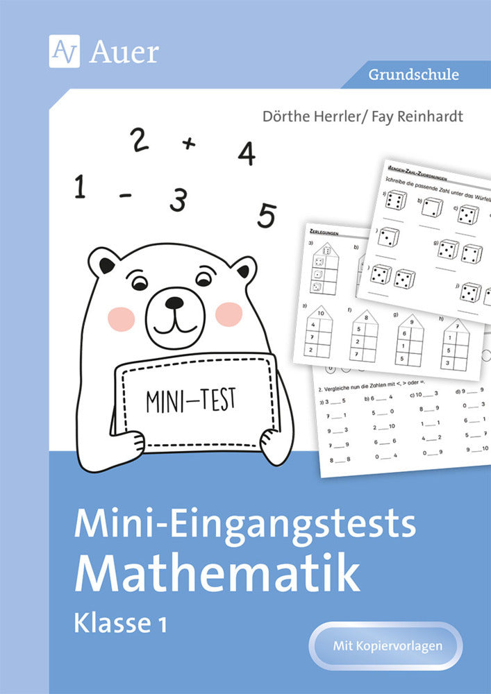 Mini-Eingangstests Mathematik - Klasse 1 (Patrycja Frenz)
