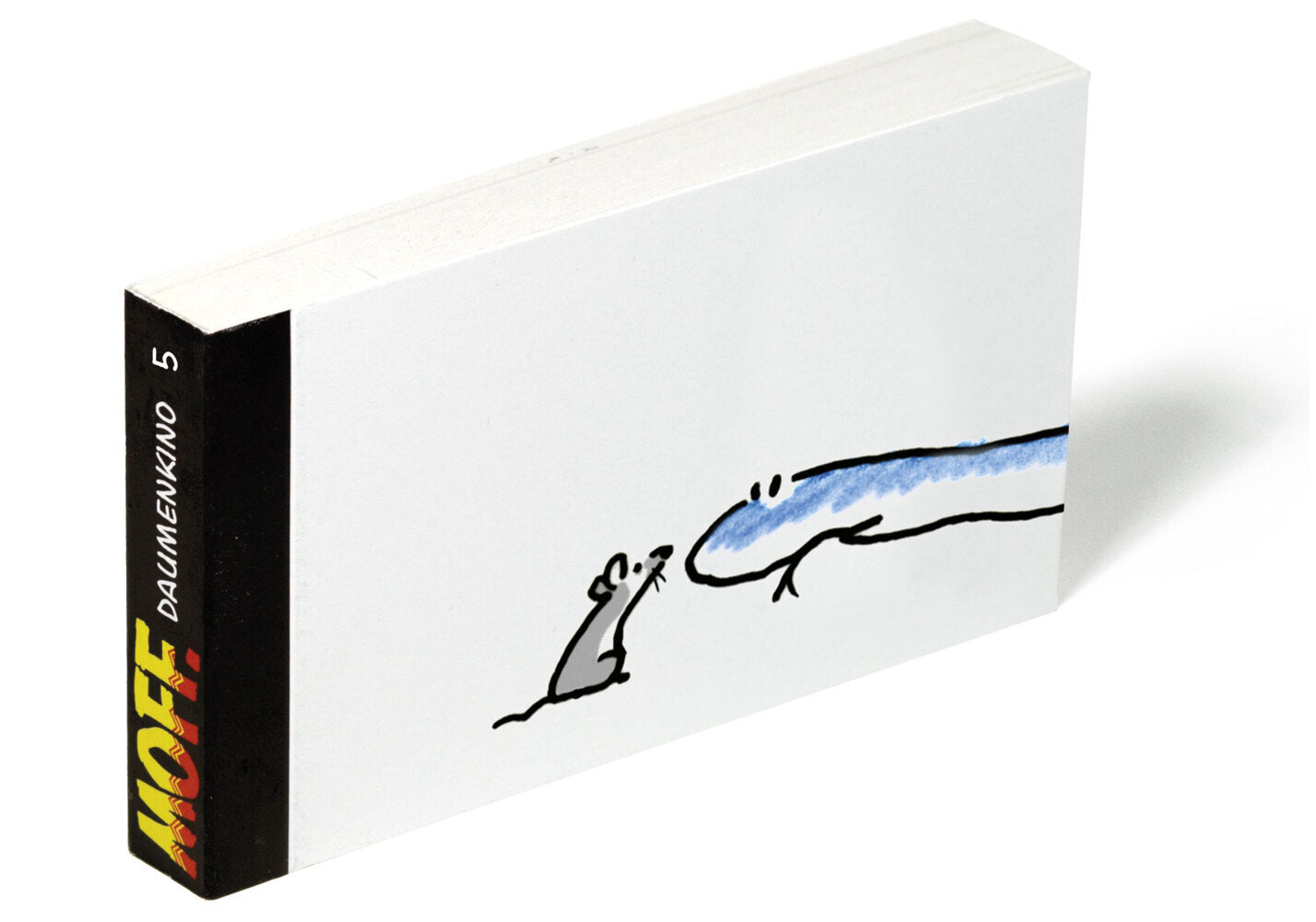 MOFF. Daumenkino Nr. 5 - Schlange & Maus - wer frisst wen? (Gerhard Haderer)