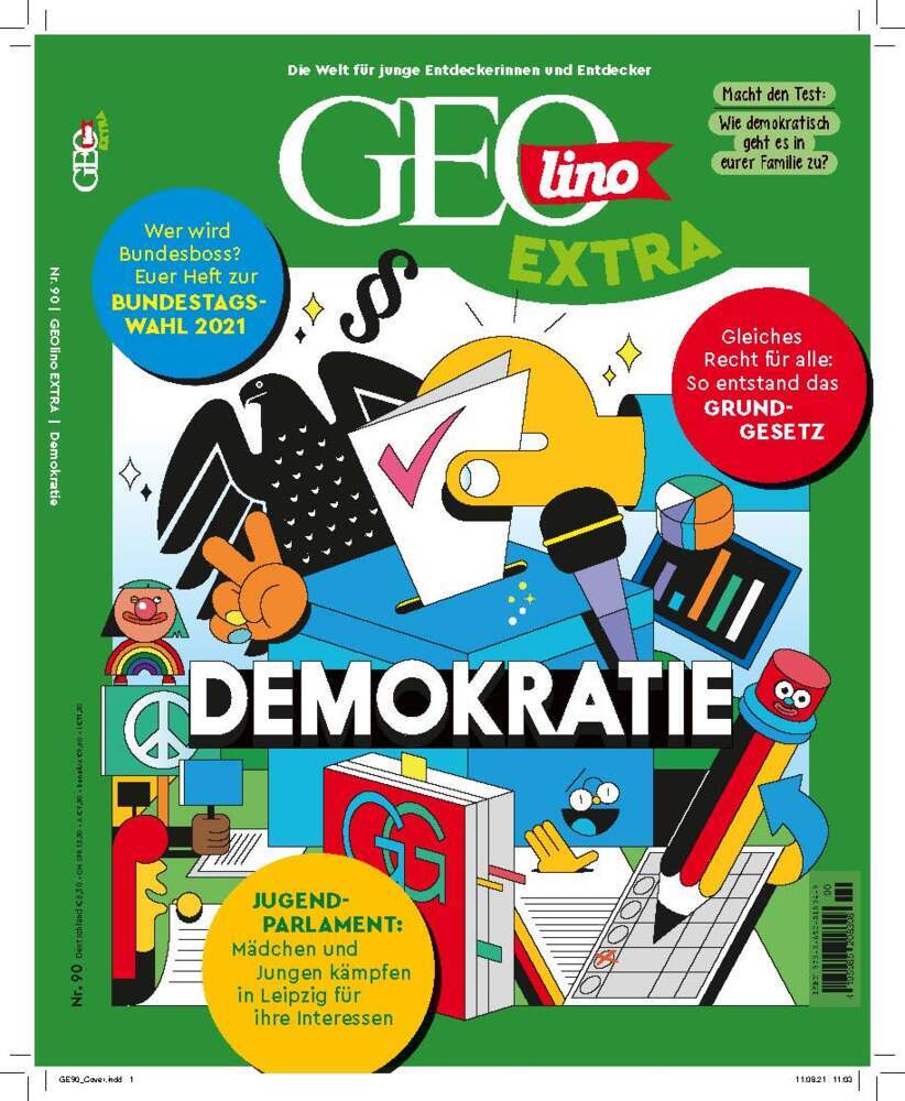 GEOlino Extra / GEOlino extra 90/2021 - Demokratie (Rosa Wetscher)