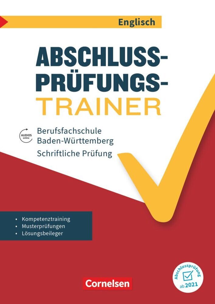Abschlussprüfung Englisch - Berufsfachschule Baden-Württemberg - A2/B1 (Petra Schappert)
