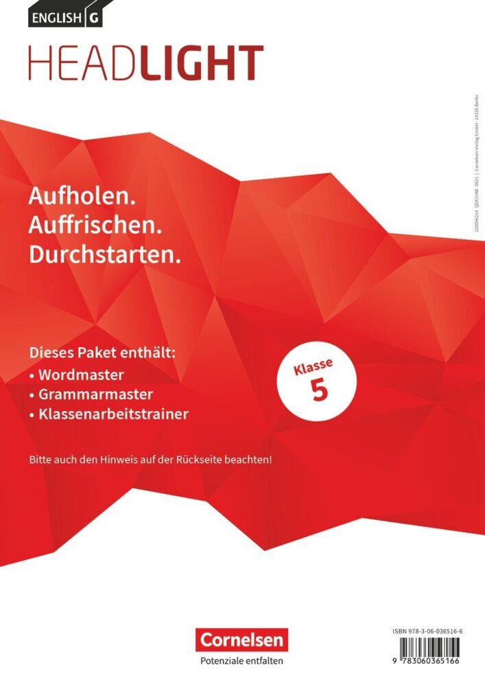 English G Headlight - Allgemeine Ausgabe - Band 1: 5. Schuljahr