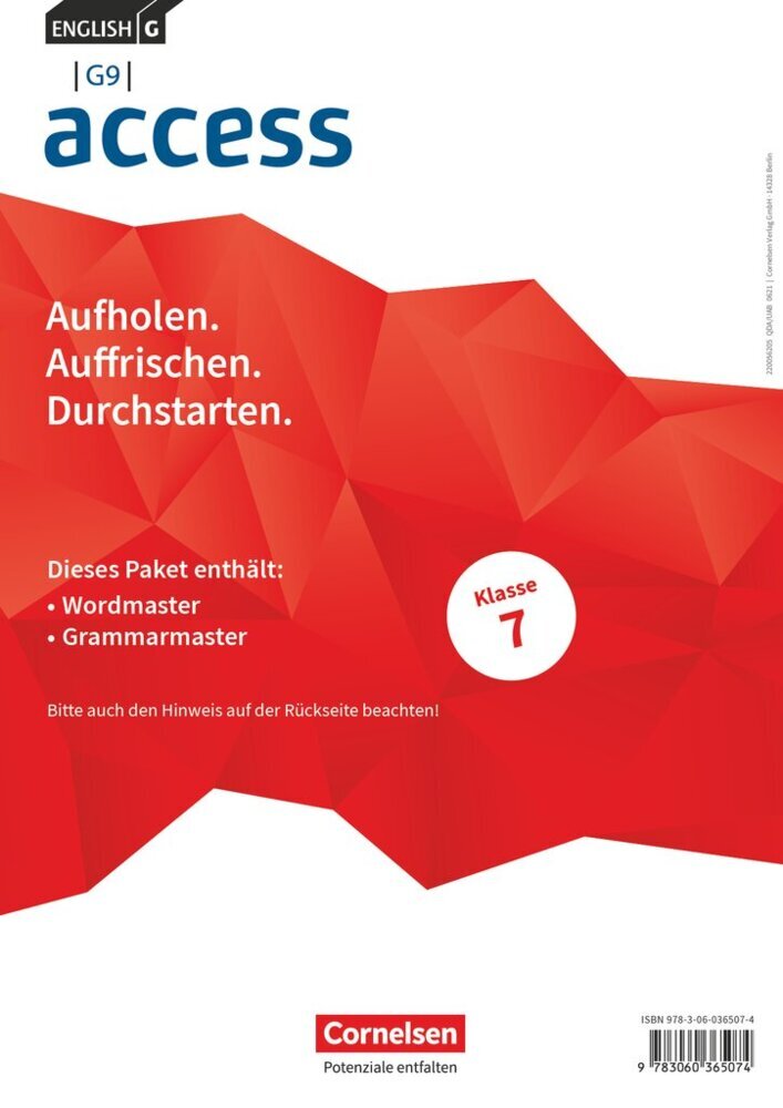 Access - G9 - Ausgabe 2019 - Band 3: 7. Schuljahr