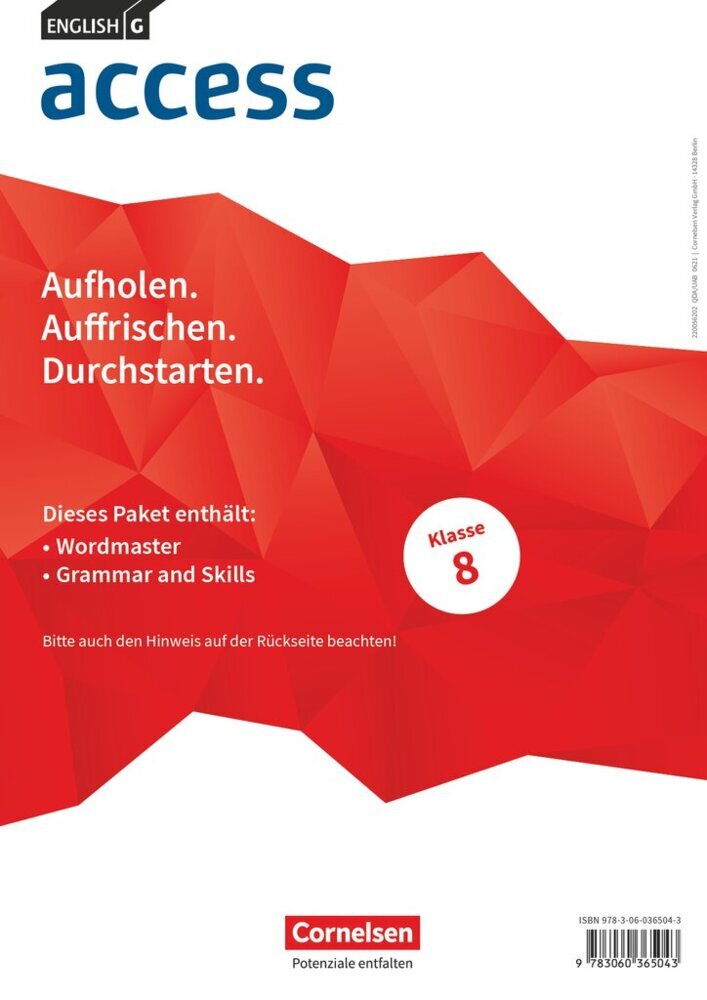 Access - Allgemeine Ausgabe 2014 - Band 4: 8. Schuljahr
