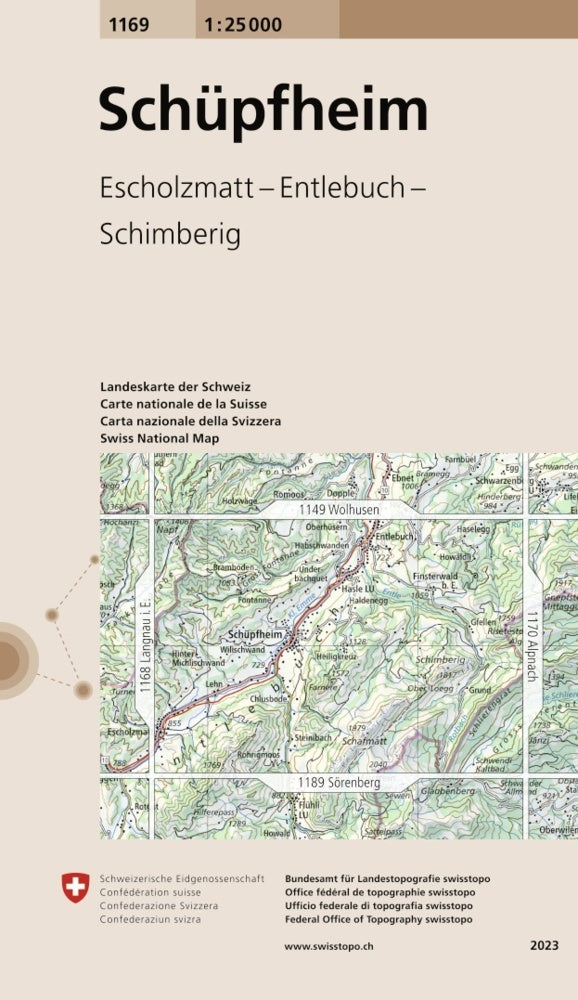 1169 Schüpfheim (Bundesamt Für Landestopografie Swisstopo)