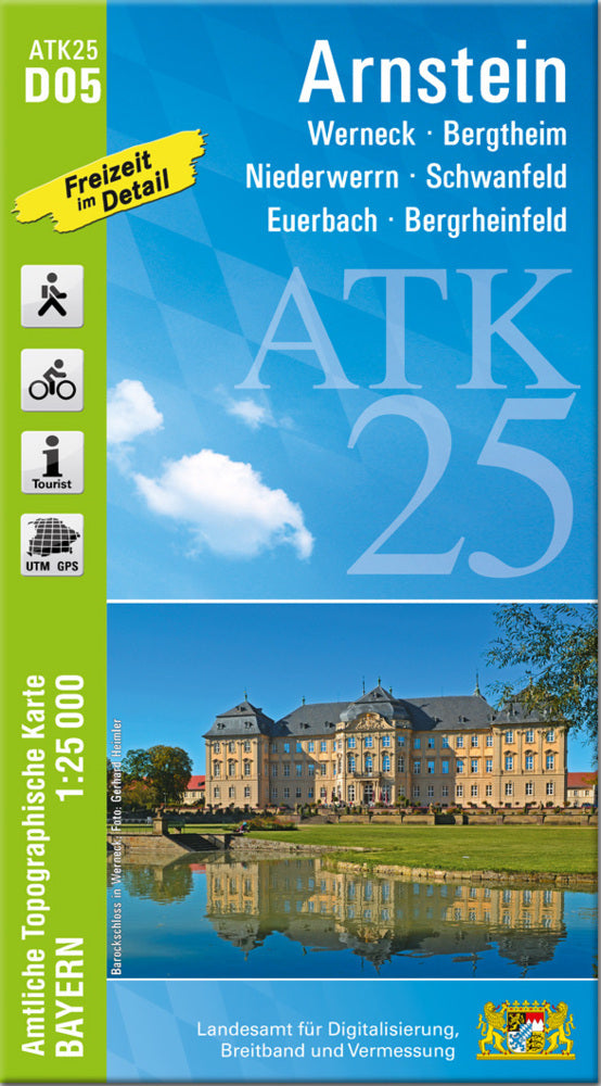 ATK25-D05 Arnstein (Amtliche Topographische Karte 1:25000) (Breitband Und Vermessung, Bayern Landesamt Für Digitalisierung)