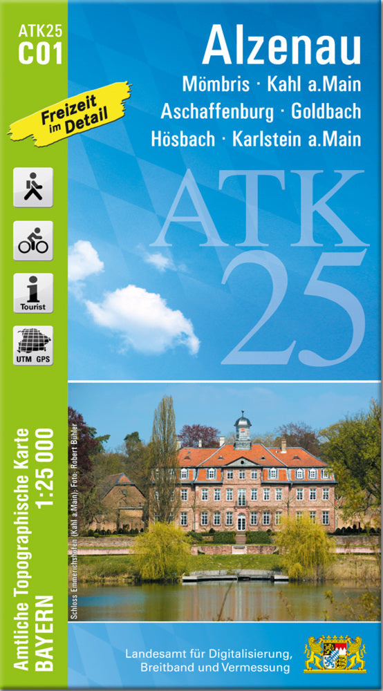 ATK25-C01 Alzenau (Amtliche Topographische Karte 1:25000) (Breitband Und Vermessung, Bayern Landesamt Für Digitalisierung)
