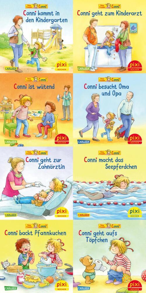Pixi-8er-Set 275: Connis bunte Welt (8x1 Exemplar), 8 Teile (Liane Schneider)