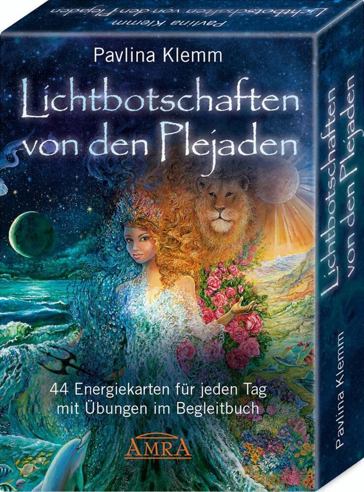 LICHTBOTSCHAFTEN VON DEN PLEJADEN - DAS KARTENSET: 44 Energiekarten für jeden Tag mit Übungen im Begleitbuch (Pavlina Klemm)