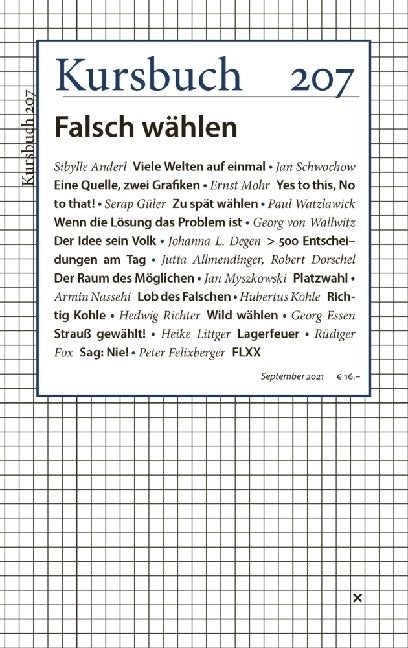 Kursbuch 207 (Armin Nassehi)