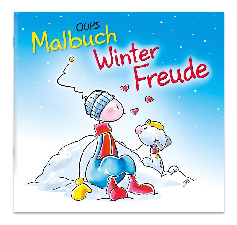 Oups Malbuch - WinterFreude (Werteart Verlag Gmbh)