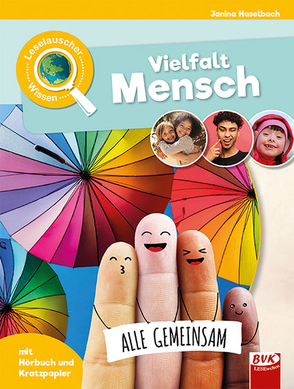 Leselauscher Wissen: Vielfalt Mensch (Janina Haselbach)