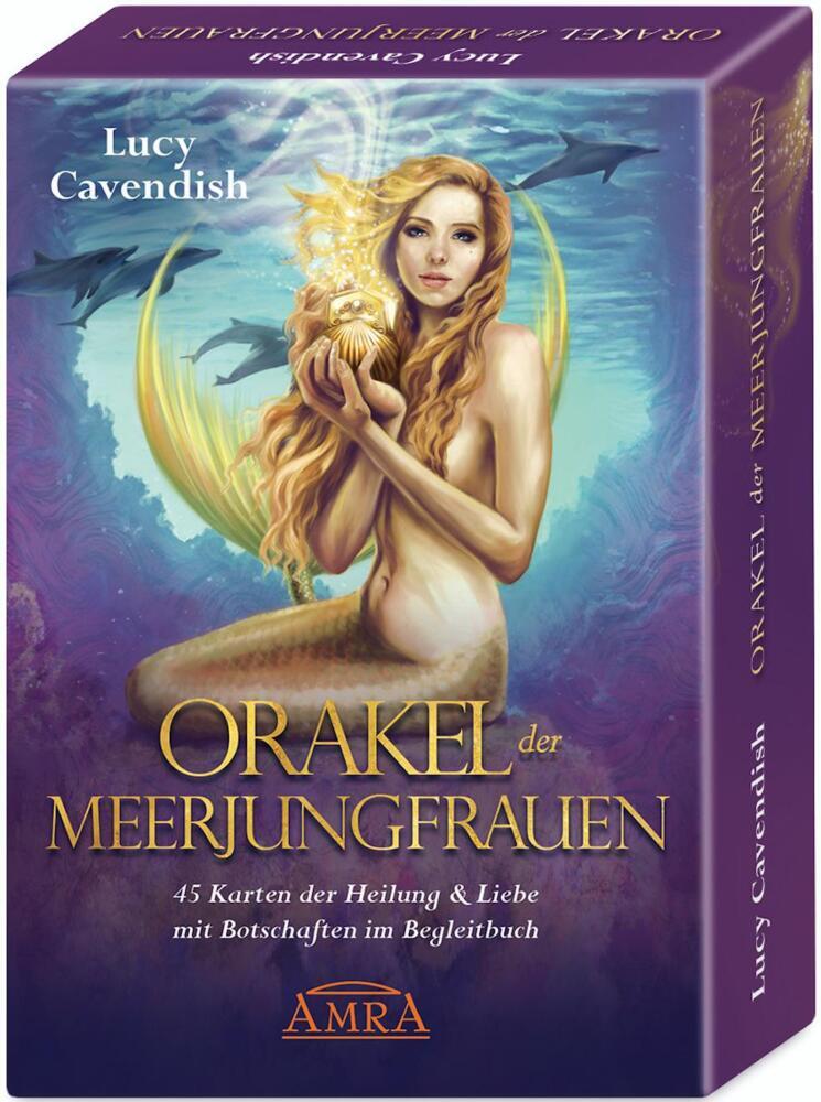 ORAKEL DER MEERJUNGFRAUEN: 45 Karten der Heilung & Liebe mit Botschaften im Begleitbuch (Lucy Cavendish)