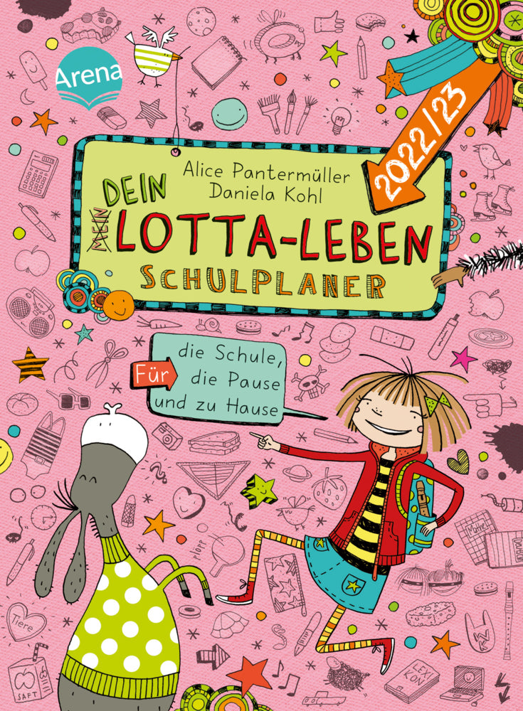 Dein Lotta-Leben. Schulplaner. Für die Schule, die Pause und zu Hause (2022/23) (Alice Pantermüller)