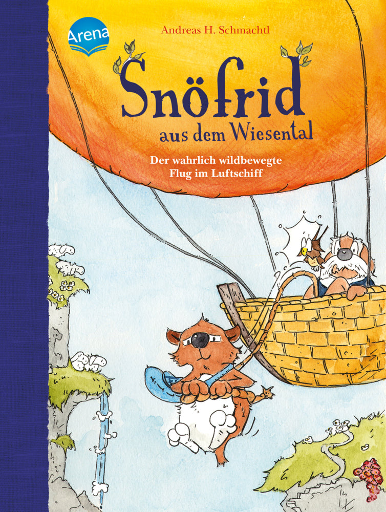 Snöfrid aus dem Wiesental (5). Der wahrlich wildbewegte Flug im Luftschiff (Andreas H. Schmachtl)