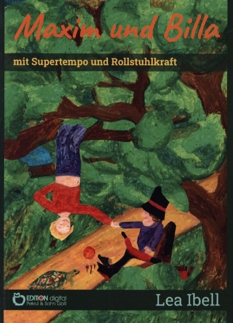 Maxim und Billa mit Supertempo und Rollstuhlkraft (Lea Ibell)