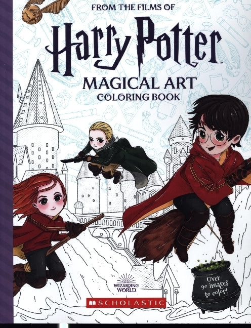 Harry Potter: Magical Art Coloring Book (Cala Spinner)