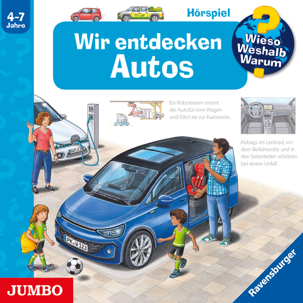 Wieso? Weshalb? Warum? Wir entdecken Autos, 1 Audio-CD (Andrea Erne)