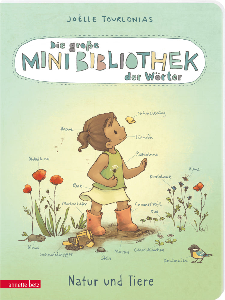 Die große Mini-Bibliothek der Wörter - Natur und Tiere (Die Mini-Bibliothek der Wörter, Bd.) (Joëlle Tourlonias)