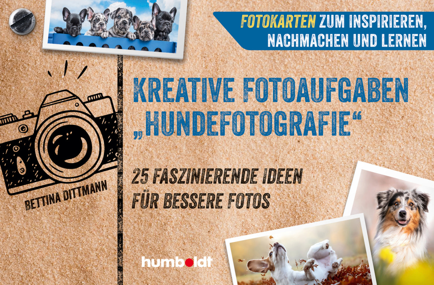 Fotokarten. Kreative Fotoaufgaben "Hundefotografie" (Bettina Dittmann)