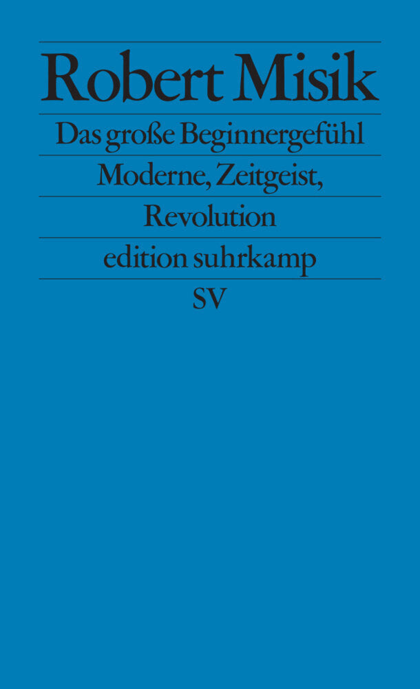 Das große Beginnergefühl (Robert Misik)